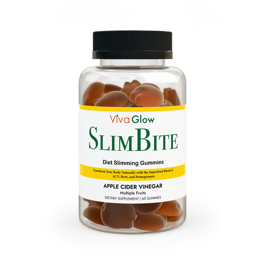 VivaGlow SlimBIte -Apple Cider Vinegar Gummies (60 Gummies) - Viva Glow Vitamin